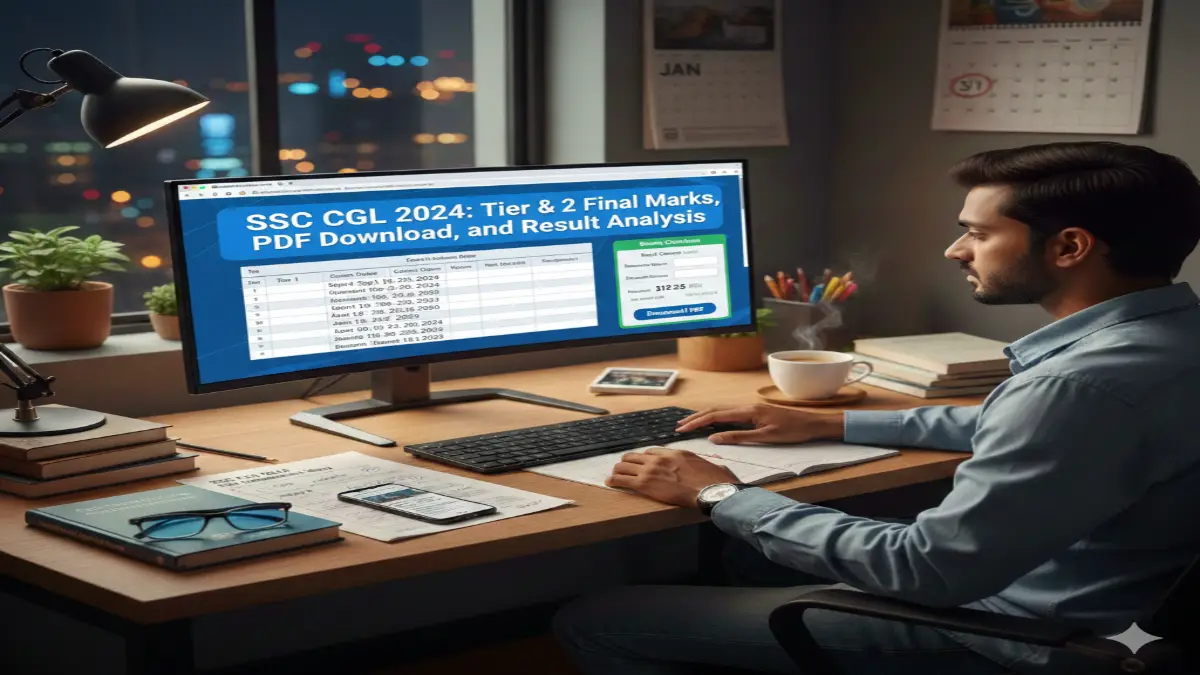 SSC CGL Answer Key 2024 Tier 1 & 2 Final Marks PDF Download and Result Analysis